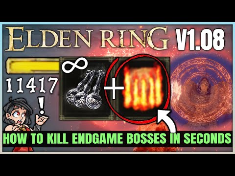 The New 1.08 Best Combo in Game is BROKEN OP - How to Destroy With 1 Attack - Best Elden Ring Build!