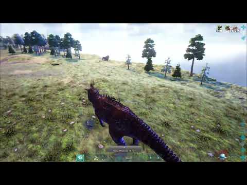 Finally Taming My First Carcharodontosaurus With My Friend ARK Survival Evolved 2022