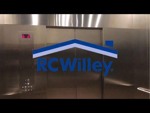 1 MASSIVE Schindler Freight And 2 Passenger Elevators-RC Willey-Sacramento, CA