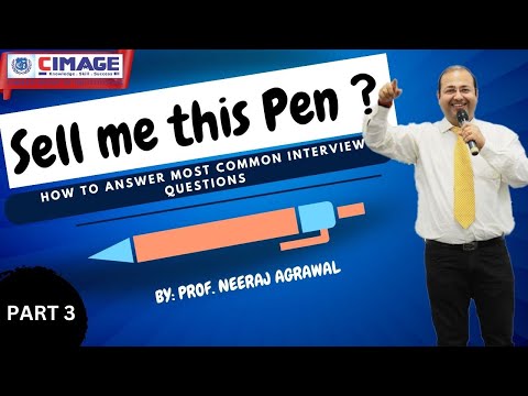 Can you sell this pen? How to answer in an interview
