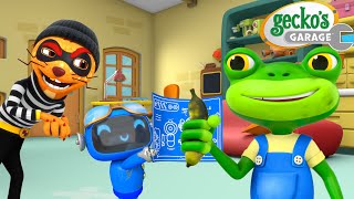 Plan Thief Weasel 🦹🏻‍♂️ | Gecko's Garage 🚚 | Cartoons For Kids | Toddler Fun Learning