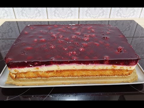 Kirsch Schmand Kuchen -Cherry Cake