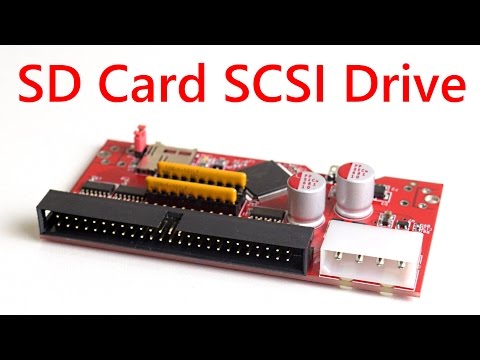 SCSI2SD SD Card SCSI Drive Review
