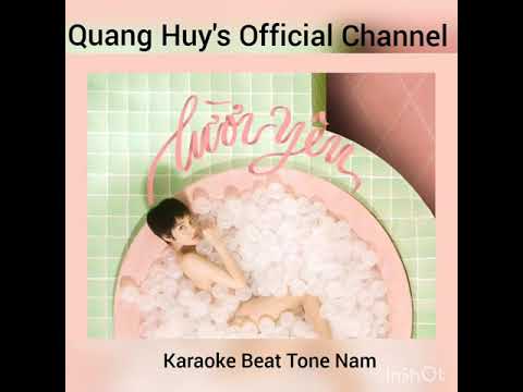 Lười Yêu - Bảo Anh Karaoke Tone Nam ! Quang Huy