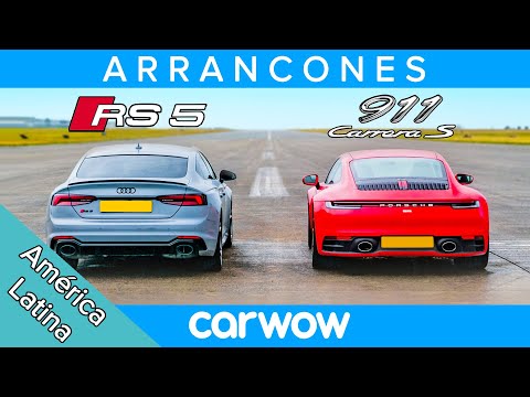 Audi RS5 vs Porsche 911: ARRANCONES *tan CERCA*