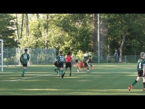 Wereldgoal in oefenwedstrijd Koedijk - Vrone