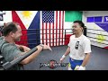 MANNY PACQUIAO "NEXT YEAR I WANT TO FIGHT IN THE OLYMPICS!" HAPPY IN CAMP FOR THURMAN