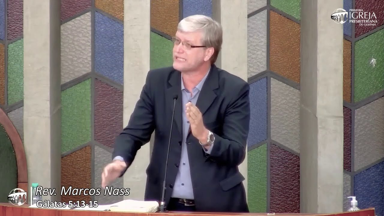 A Liberdade que Liberta! - Gálatas 5:13-15 | Rev. Marcos Nass