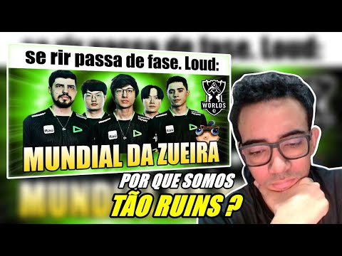 De novo a DECEPÇÃO com LOUD IMPLORANDO pra FECHAREM o SERVER BR - MUNDIAL DA ZUEIRA | LOUD vs GAM