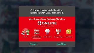 Nintendo Switch Online 加入案内画面まとめ