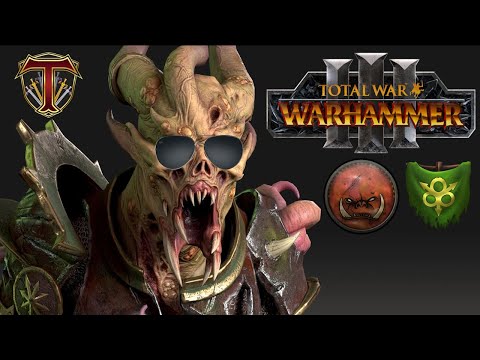 A New Nurgle Main Rises? Greenskins vs Nurgle - Total War Warhammer 3