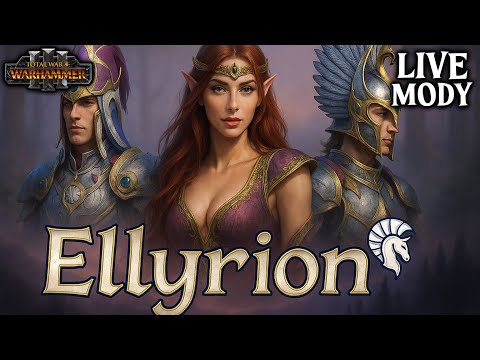 Total War Warhammer 3 Alshua's Ellyrion | Elfy Wysokiego Rodu | Legendarny | PL |