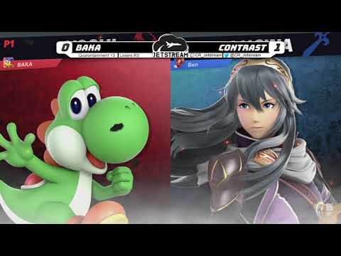 Quarantainment 13 Losers R3 - Baka (Yoshi) Vs Contrast (Lucina) Smash Ultimate - SSBU