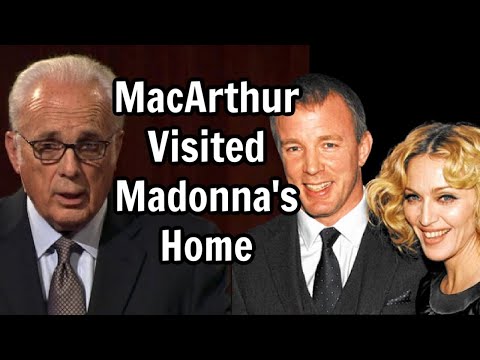 John MacArthur Tells The Story Of When He Was Invited To Madonna's Home