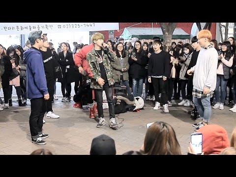 DOB: Member Introduction (160312) Hongdae Busking