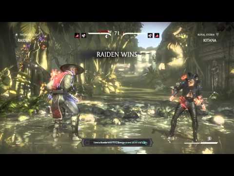 Raiden vs. Kitana