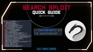 Download the video "SearchSploit Guide | Finding Exploits | Kali Linux"