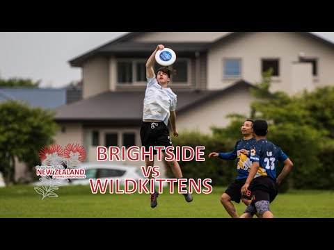 2022 NZ Ultimate Championships - Round 2 Open (Brightside v Wildkittens)