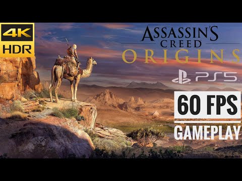 Assassin's Creed Origin PS5 4K 60FPS HDR Gameplay