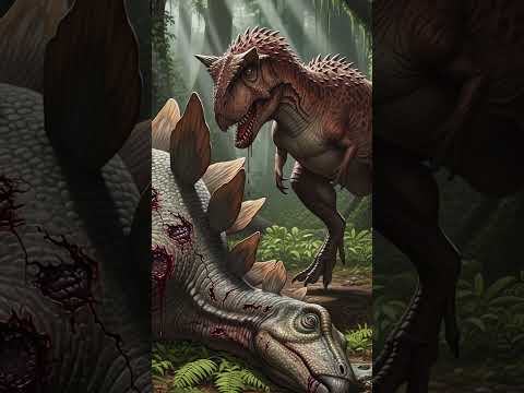 carnotaurus vs all dinosaurs#vs #carnotaurus #trex #dinosaur #battle #jurassicworld #shorts #youtube
