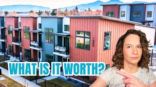Bozeman Montana NEW CONSTRUCTION Condos HOME TOUR near Downtown Bozeman with HEATED GARAGE
