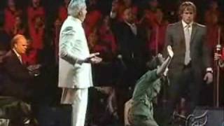 Benny Hinn's 'Miracle Woman" Back on Stage!