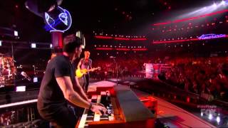 Jennifer Lopez, Keith Urban, Harry Connick Jr., Randy Jackson - American Idol S13E39 Judges Rock