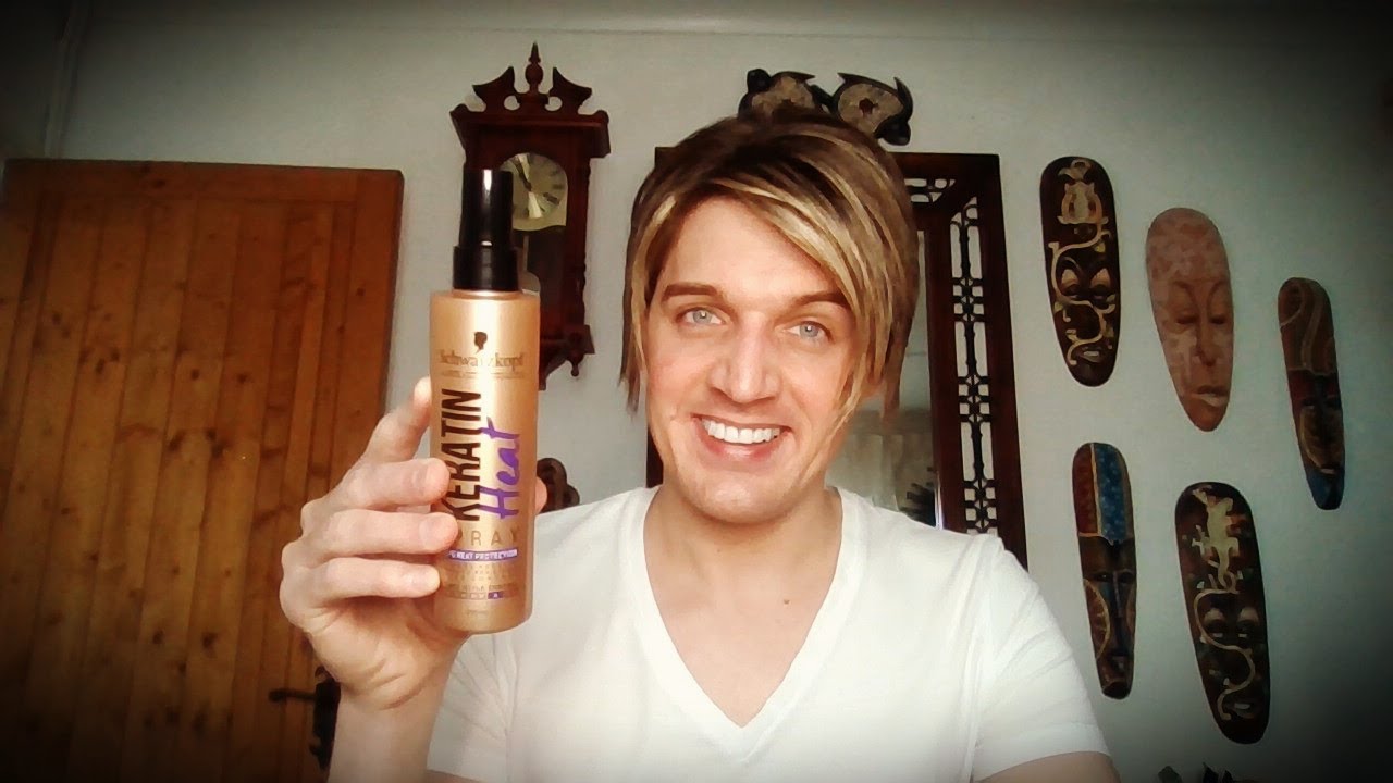 Watch video Schwarzkopf Keratin Heat Spray... Let's take a look! Now Schwarzkopf Keratin Heat Spray... Let's take a look!