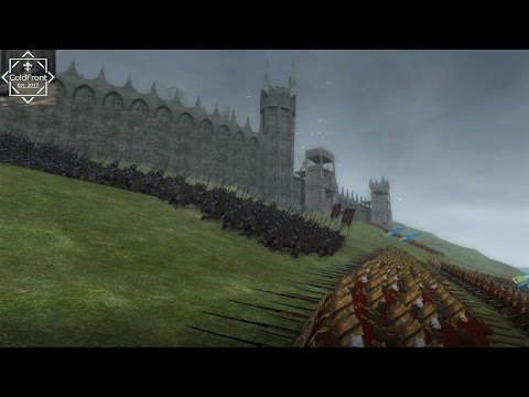 THRANDUIL'S SEIGE OF DOL GULDUR!! - Third Age Total War Gameplay