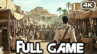 CIVILIZATION 7 Gameplay Walkthrough FULL GAME (4K 60FPS) No Commentary