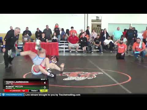 187 Lbs Quarterfinals (8 Team) - Terrin Lawrenson, Iowa Vs Robert McCoy, Georgia B2ab