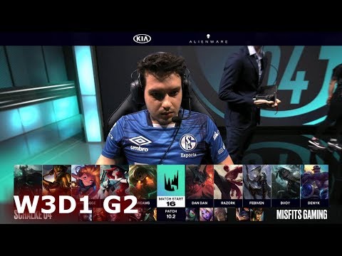 Schalke 04 vs Misfits | Week 3 Day 1 S10 LEC Spring 2020 | S04 vs MSF W3D1