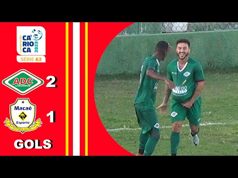 CABOFRIENSE 2X1 MACAÉ - 5ª RODADA - TAÇA SANTOS DUMONT - CARIOCA A2 2023