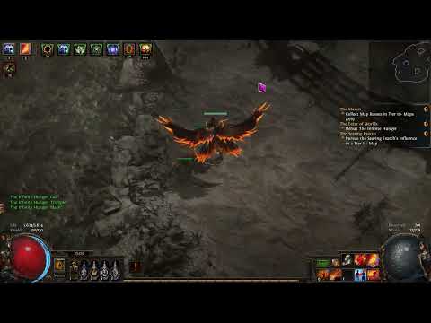 Path of Exile - The Infinite Hunger, Full Fight (explanation in description)