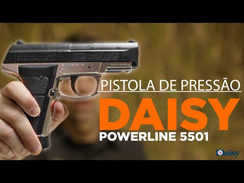 Pistola Daisy Powerline 5501 4.5 Blowback - REVIEW 