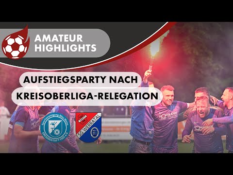 Kreisoberliga-Relegation endet in Aufstiegsparty | Großentaft vs. Werratal | Fußball-Highlights