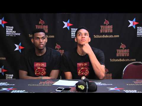 Kavin Gilder-Tilbury and Emani Gant Postgame vs. Troy