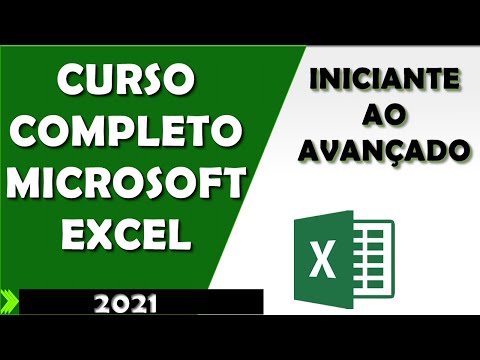 Tutorial em vídeo sobre como usar o Excel para planilhas e gráficos