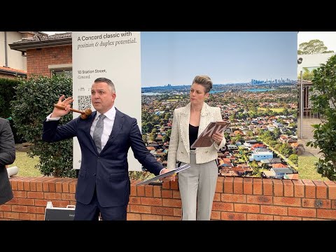 Sydney Auction: 10 Station St, Concord - Dib Chidiac & Clarence White Auctioneer