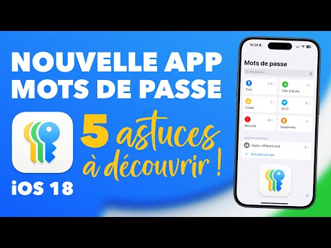 Nouvelle app MOTS DE PASSE iOS 18 • 5 astuces à connaître ! • Apple