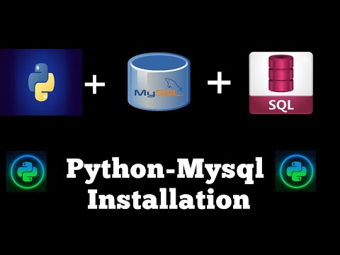 2 Python Mysql Installation