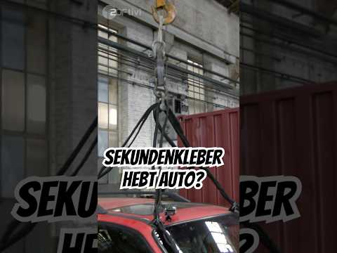 Wir heben 1.000 KG mit nur 3 TROPFEN Sekundenkleber? | Checkpoint ZDF