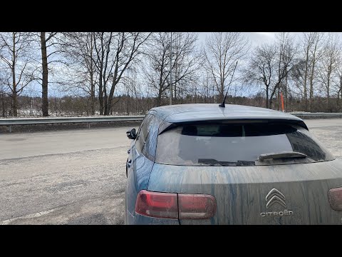 Driving In Northern Sweden City, Umeå City