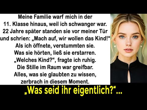Meine Familie warf mich schwanger raus– 22 Jahre später standen sie mit Klagepapieren vor meiner Tür