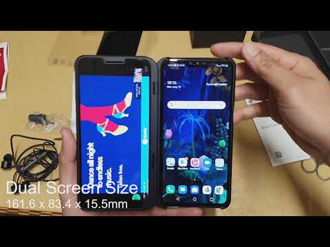 Unboxing LG V50 ThinQ 5G and Review