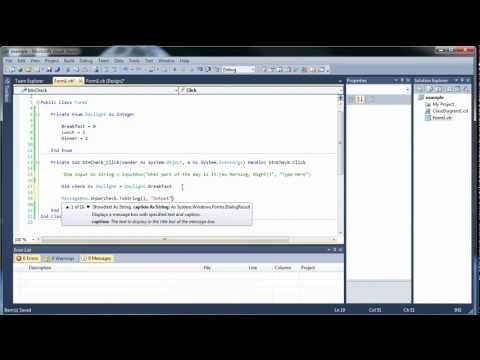 Visual Basic Tutorial 17 - Enumerations
