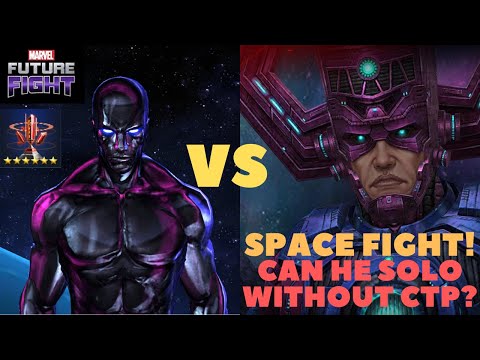 The FINAL Test! T3 SILVER SURFER BLACK vs GALACTUS SOLO! & Shadowland Floors 85- Marvel Future Fight