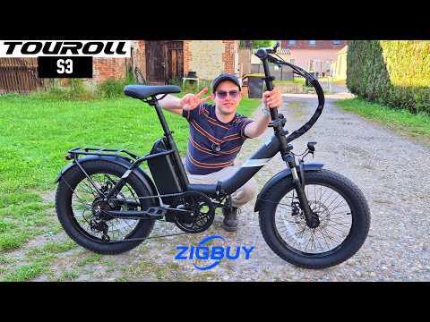 Un Vélo électrique Polyvalent à Prix Cassé ! - 639 € - Touroll S3 - Déballage et Test Complet !