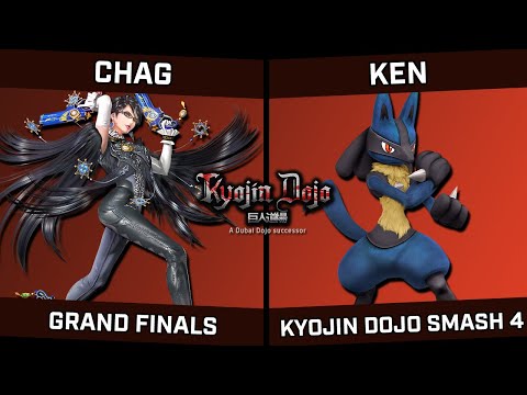 Kyojin Dojo Smash 4 - GRAND FINALS - Chag (Bayonetta) vs KEN (Lucario/Cloud)