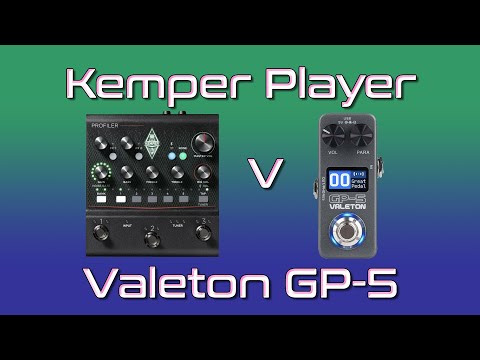 Valeton GP5 v Kemper Player sounds comparison